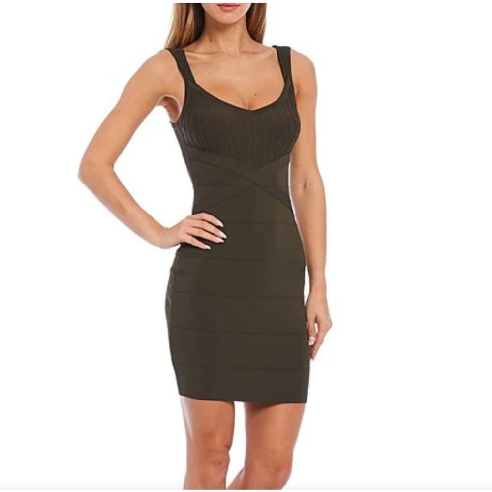 NWT!  Guess Black Knit Sleeveless Dress (size 6)